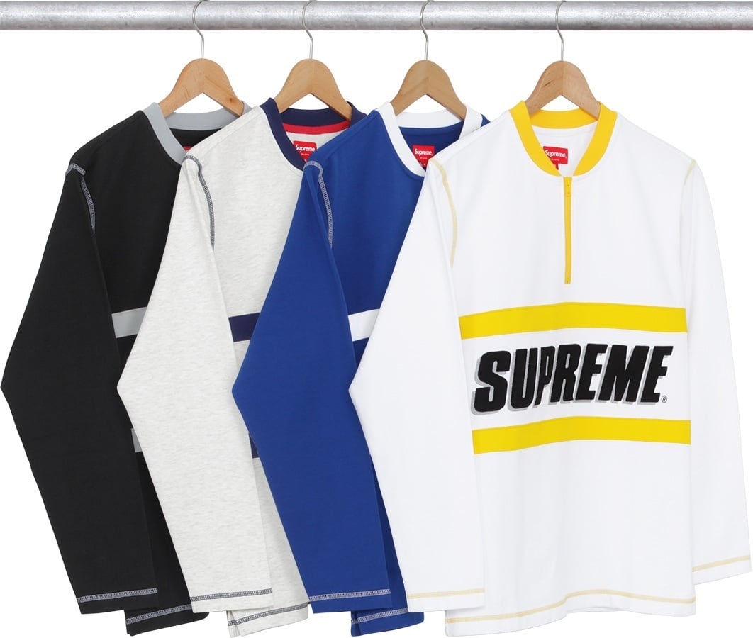 Bar Logo Half Zip Top